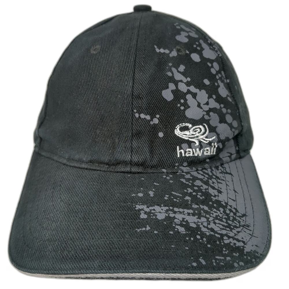 Surfware Hawaiian Classics Baseball Cap Black One Size Splatter Hawaii Wave Hat